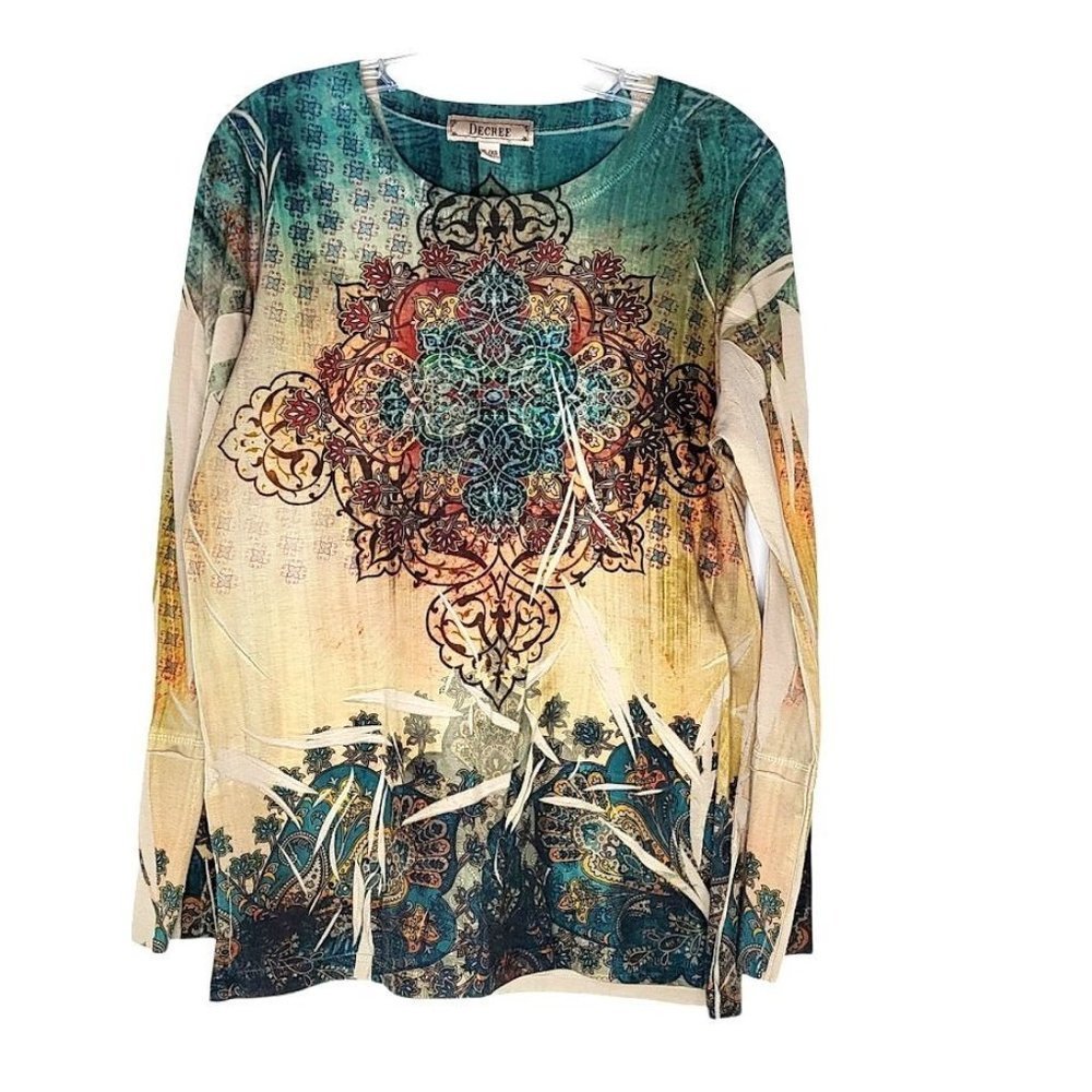 BUNDLE FOR ADDITIONAL ITEM FREE!!! Decree  Long Sleeve T shirt Size XL